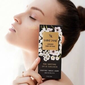 Saint Jane Luxury Sun Ritual SPF 30 - Black & Gold Floral Box